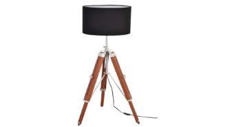 Jaquar Light wooden tripod Floor Lamp